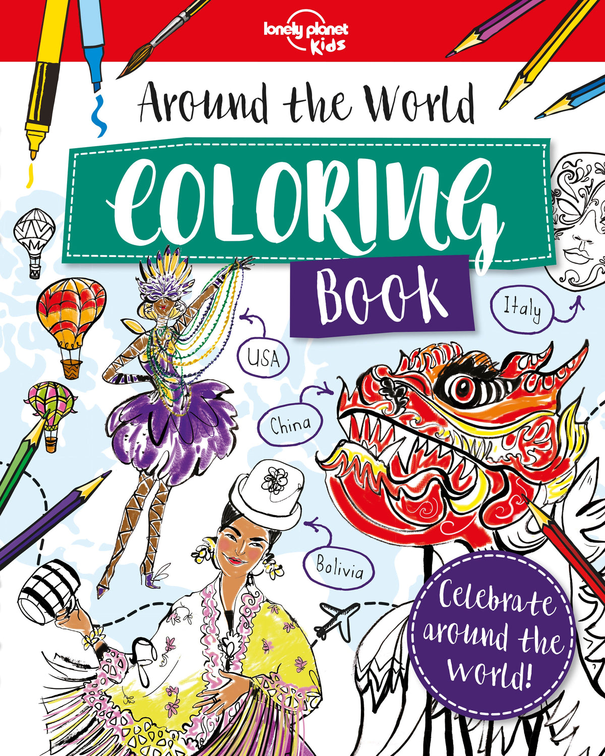 Around the World Coloring Book (North & South America edition)