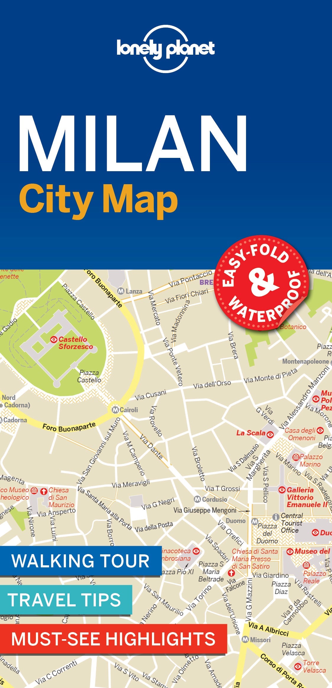 Milan City Map