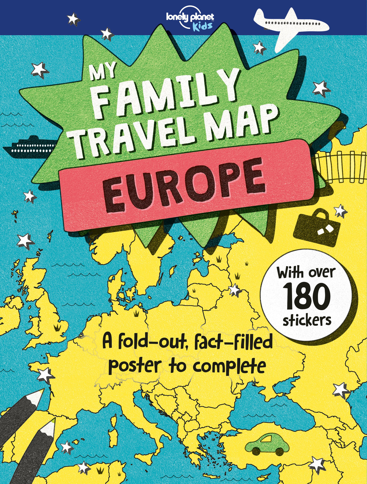 My Family Travel Map: Europe