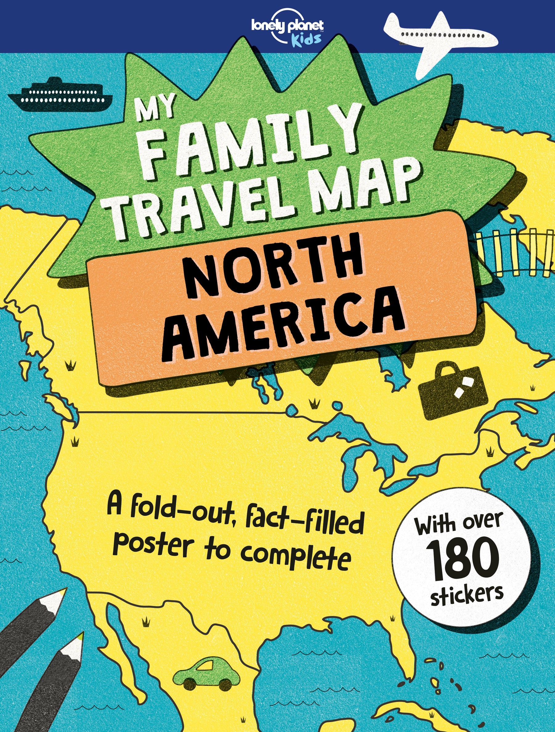 My Family Travel Map: North America